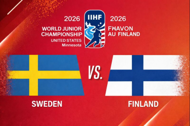 U20 MM-välierä Ruotsi–Suomi